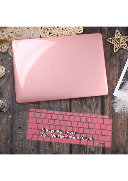 Macbook Air Kılıf 13 inç Parlak Kristal (Eski USB'li Model 2010-2017) A1369 A1466 ile Uyumlu