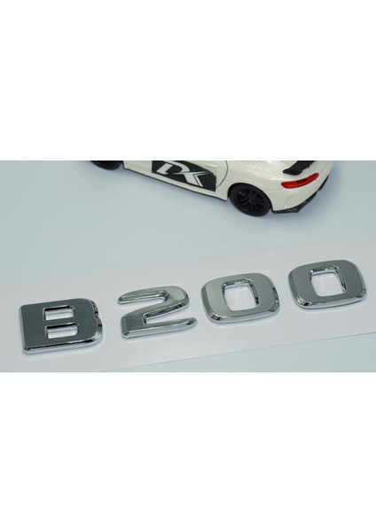 B200 Bagaj Krom Abs 3m 3D Yazı Logo Benz Ile Uyumlu modelleri