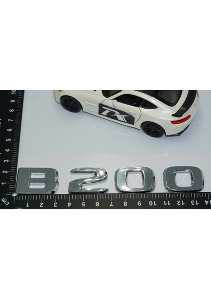 B200 Bagaj Krom Abs 3m 3D Yazı Logo Benz Ile Uyumlu indirimleri