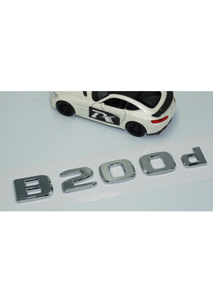 B200D Bagaj Krom Abs 3m 3D Yazı Logo Benz Ile Uyumlu modelleri