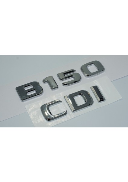 B150 Cdi Bagaj Krom Abs 3m 3D Yazı Logo Benz Ile Uyumlu modelleri