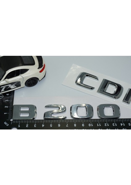 B200 Cdi Bagaj Krom Abs 3m 3D Yazı Logo Benz Ile Uyumlu indirimleri