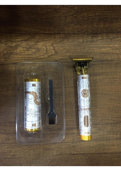 Vıntage T9 Profesyonel Traş Makinesi Saç ve Sakal Pilli Shaver Mini USB Yüz Yanak Alma
