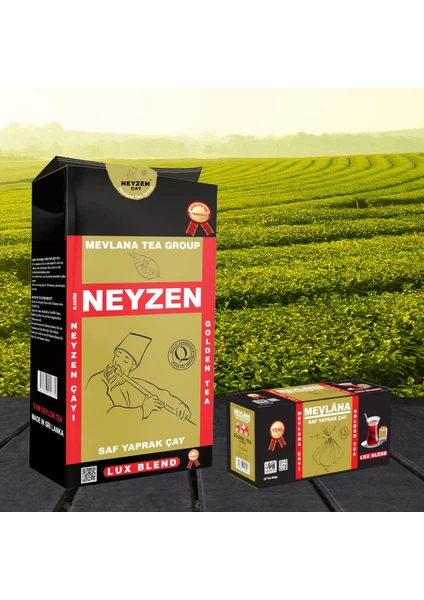 Neyzen Çay Golden Tea Siyah Dökme Çay 1000GR Mevlana Saf Yaprak Çay Sallama Poşet Çay Hediyeli  - (Orjinal) Sri Lanka'nın Efsane Incisi