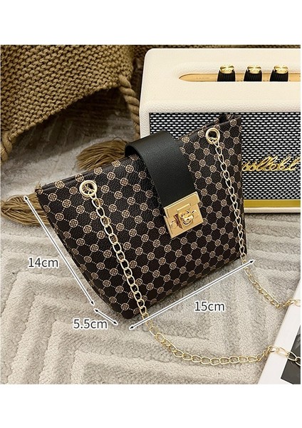 Çanta Kadın Çantası Omuz Çantası Crossbody Çanta Moda Çok Yönlü Kadın Çantası Zincir Çanta (Yurt Dışından) fiyatları