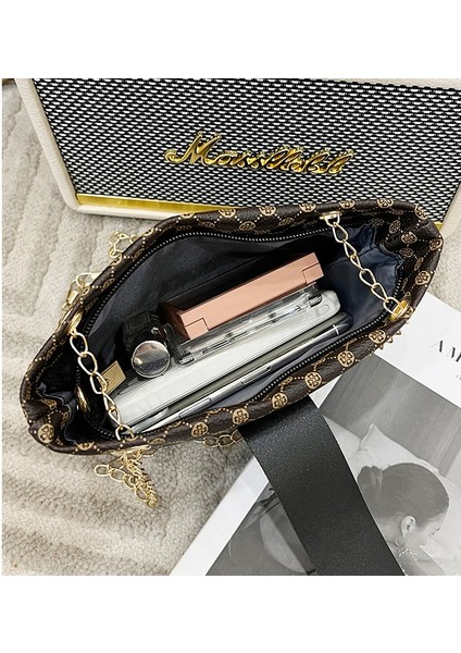 Çanta Kadın Çantası Omuz Çantası Crossbody Çanta Moda Çok Yönlü Kadın Çantası Zincir Çanta (Yurt Dışından) indirimleri