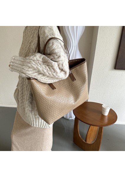 Retro Büyük Kapasiteli Omuz Çantası Işe Gidip Gelirken Omuz Koltukaltı Crossbody Büyük Tote Çanta (Yurt Dışından) modelleri