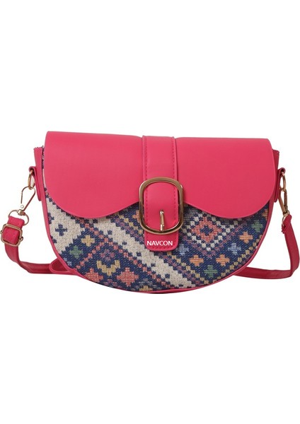 Dikişli Etnik Stil Omuz Çantası Crossbody Omuz Çantası Kadınlar Için (Yurt Dışından)