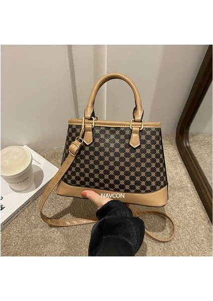 Batı Tarzı Basit Omuz Çantası Crossbody El Küçük Kare Çanta (Yurt Dışından)