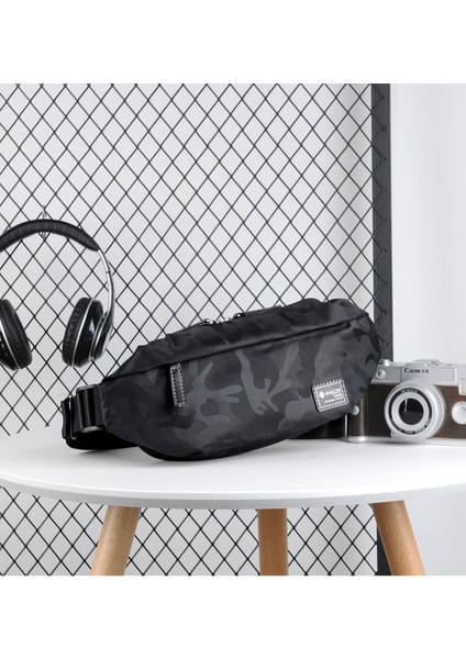 Omuz Crossbody Çanta Erkek Sırt Çantası Çok Fonksiyonlu Spor Bel Çantası (Yurt Dışından) fiyatları