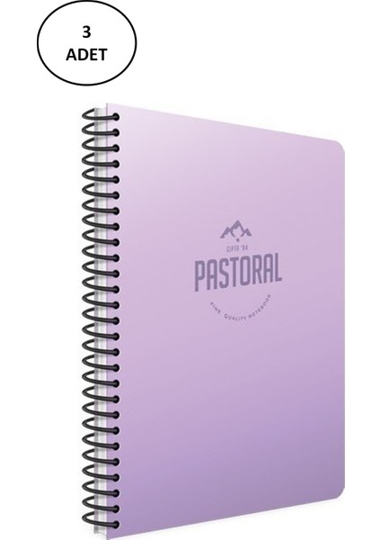 Pastoral Sp. Pp Kpk. Def. A4 200 Yaprak . Kareli 5555 3'lü