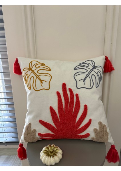 Punch Nakışlı Kırlent Kılıfı fırsatları