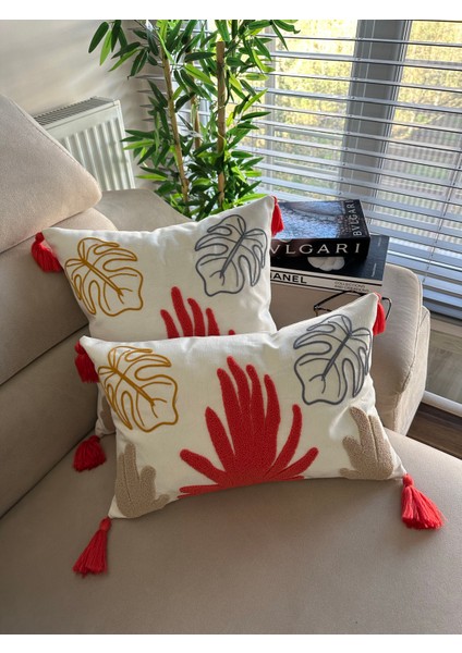 Punch Nakışlı Kırlent Kılıfı indirimleri