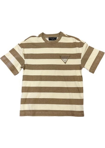 Erkek Çocuk Pamuklu Salaş Oversize Kesim T-Shirt