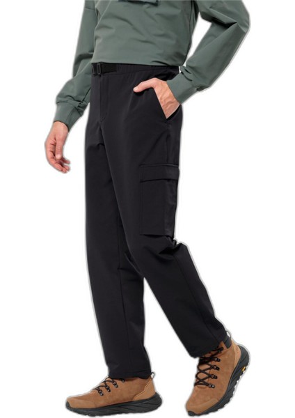 Jack Wolfskin Wandermood Pants M Erkek Siyah Pantolon 1508401-6000