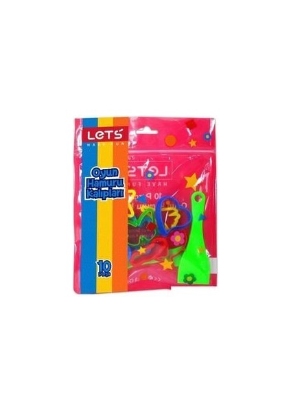 Lets 10 Parça Waffle Seti Kalıp