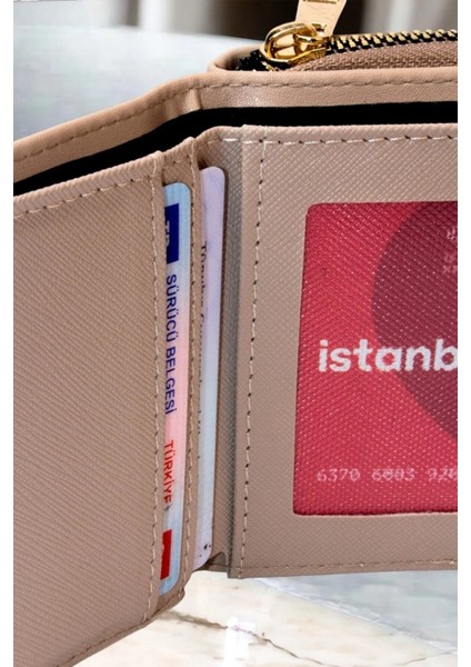 Kadın Fermuarlı Bozuk Para Bölmeli Minik Cüzdan Kartlık fırsatları