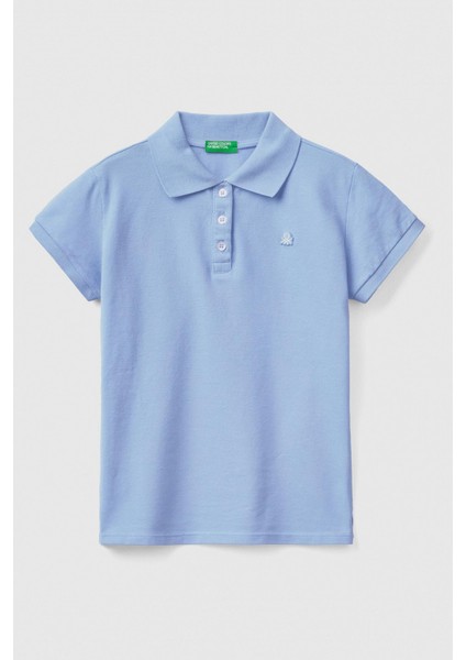 BNT-G-3WG9C300O-23Y Kız Çocuk Polo Yaka T-Shirt