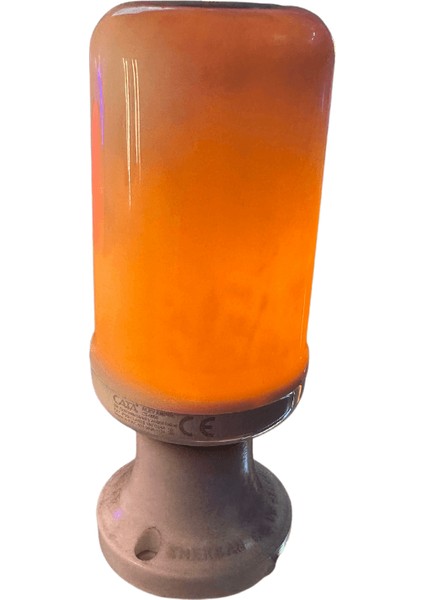 CT-4059 5W (Amber Işık) E27 Duylu LED Alev Ampul (2 Adet)