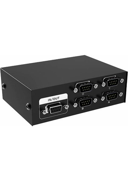 Mt-Vıkı 4 Port RS232 Switch MT-223-4 Db9 Com Seri Port Anahtarlayıcı 1 In 4 Out Pc Printer Haberleş