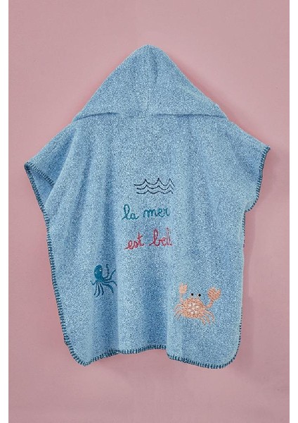 Export Çocuk Panço Vagues 100% Pamuk 5/6 Y Mavi fiyatları