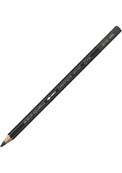 Museum Aquarelle Ivory Black 496