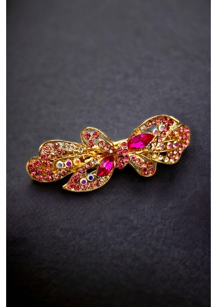 Kadın Mekanizmalı Kristal Taşlı Toka