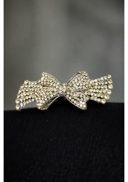 Kadın Mekanizmalı Kristal Taşlı Toka