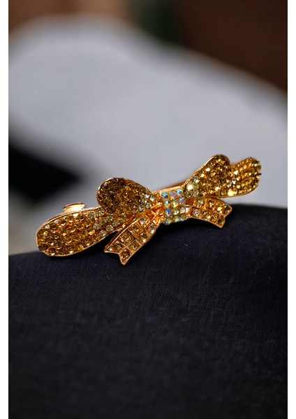 Kadın Mekanizmalı Kristal Taşlı Toka