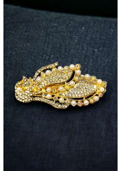 Kadın Mekanizmalı Kristal Taşlı Toka fiyatları