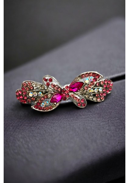 Kadın Mekanizmalı Kristal Taşlı Toka