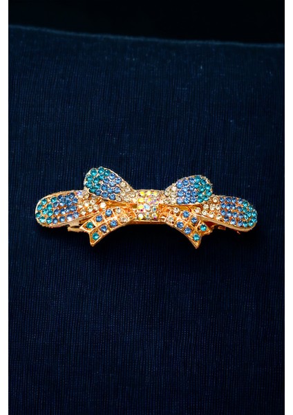 Kadın Mekanizmalı Kristal Taşlı Toka