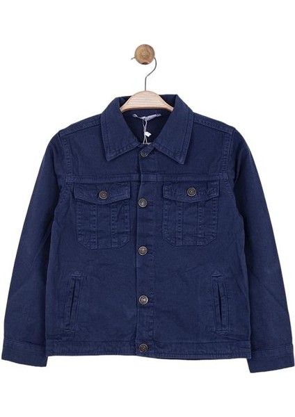 Erkek Çocuk Pamuklu Cep Detaylı Yumuşak Mevsimlik Ceket indirimleri