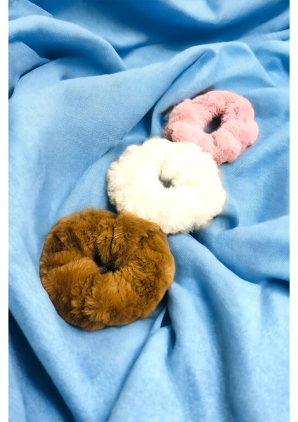 Kadın 3 Adet Peluş Lastik Toka fırsatları