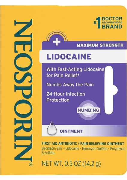 Lidocaine Pain Relief Ointmen 14.2 gr