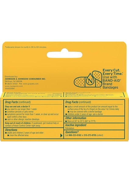 Lidocaine Pain Relief Ointmen 14.2 gr fiyatları