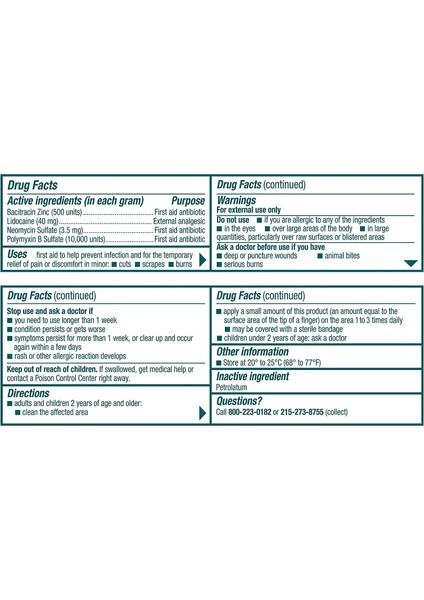 Lidocaine Pain Relief Ointmen 14.2 gr modelleri