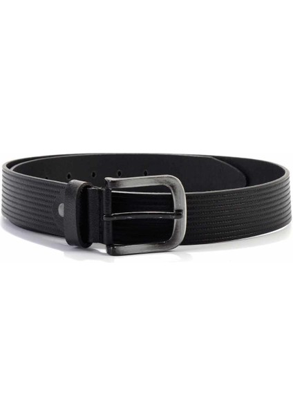 Siyah Leather Erkek Kemer U08657041503
