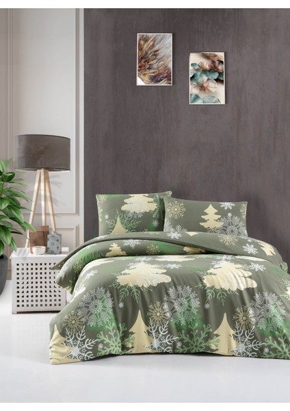 Cotton Collection Flanel Çift Kişilik Nevresim Takımı Gcref2298