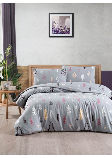 Menderes Home Cotton Collection Flanel Çift Kişilik Nevresim Takımı GCREF2301