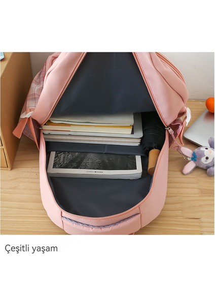 Ilkokul Öğrencilerinin Yükünü Azaltan Omurgayı Koruyan Hafif Okul Büyük Kapasiteli Sırt Çantası (Yurt Dışından)