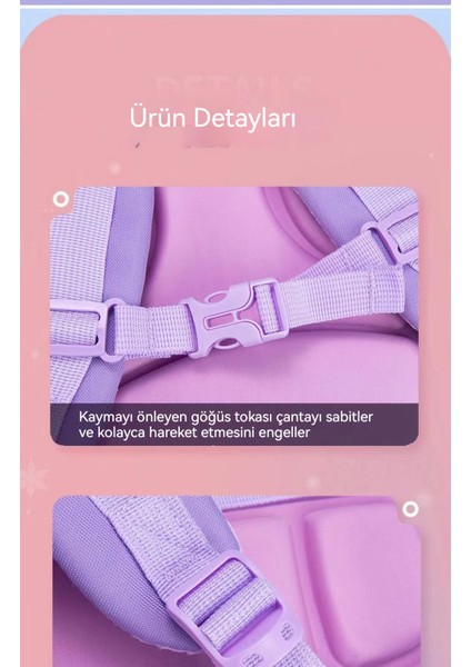 Kuromi Ilkokul Büyük Kapasiteli Sırt Çantası (Yurt Dışından)