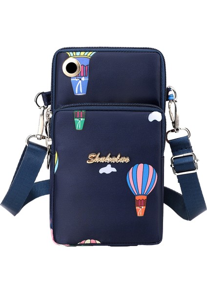 Kadınlar Için Büyük Boy Cep Telefonu Crossbody Omuz Çantası (Yurt Dışından)