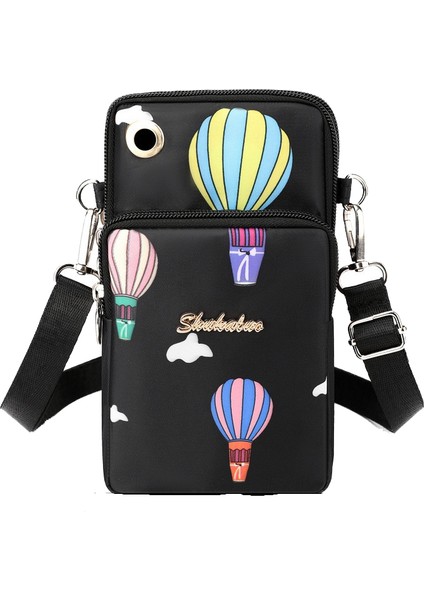 Kadınlar Için Büyük Boy Cep Telefonu Crossbody Omuz Çantası (Yurt Dışından)