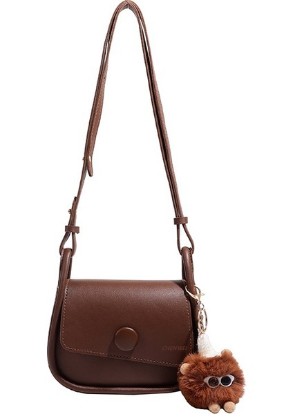 Chenweı Üst Düzey Küçük Kare Basit Omuz Crossbody Çanta (Yurt Dışından)