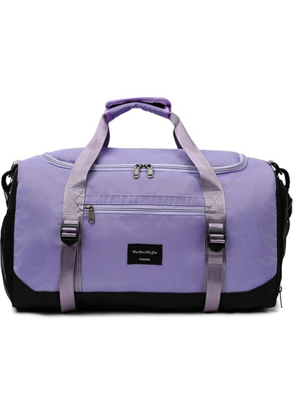 Çok Fonksiyonlu Taşınabilir Seyahat Büyük Kapasiteli Spor Çantası (Yurt Dışından)