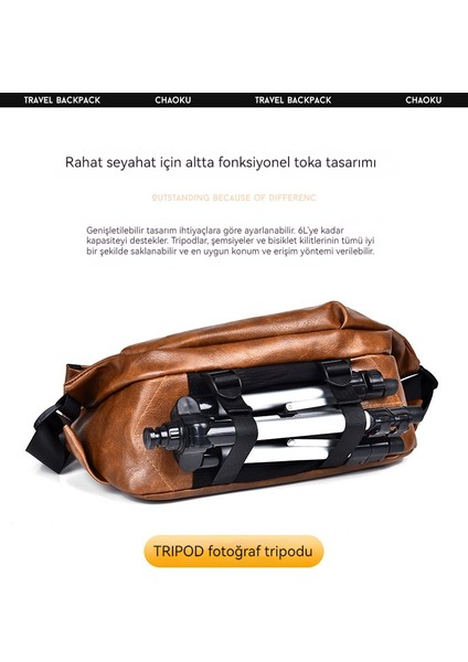 Erkek Moda Trendi Bisiklet Crossbody Çanta (Yurt Dışından)
