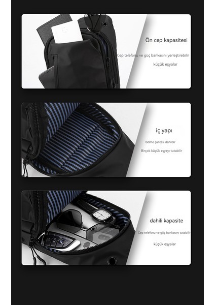 Moda Erkek Omuz Çapraz Askılı Çanta (Yurt Dışından)