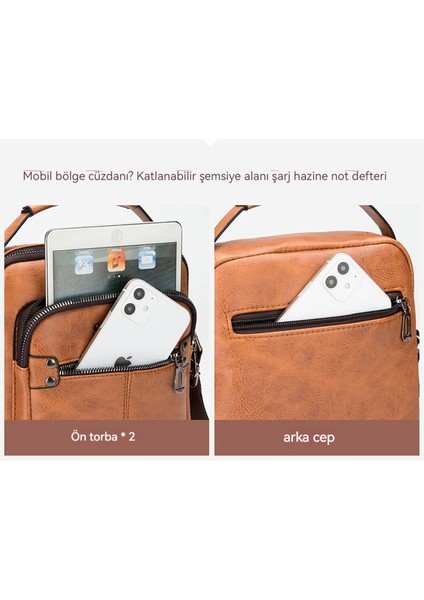 Erkek Omuz Çapraz Askılı Çanta (Yurt Dışından)