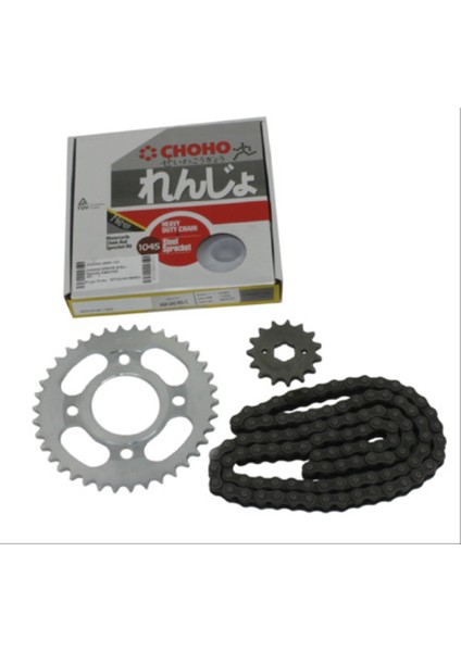 Zincir Dişli Takımı 125 Cg Serisi Agk Choho